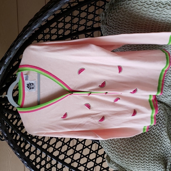 NWOT Storybook Knits watermelon 🍉 sweater - Picture 4 of 10